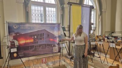 Презентація фотоекспозиції "Бібліотеки Херсонщини: злочини росії проти культури України" (м. Львів)