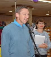 <p>З привітальним словом та нагородами <strong>– </strong>Ігор Романович Мазур</p>
